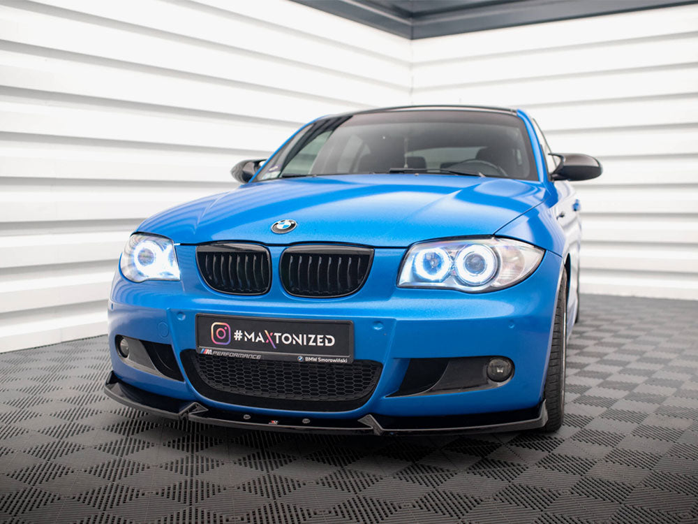 Front Splitter V.2 BMW 1 M-Pack E87 Facelift - Wayside Performance 