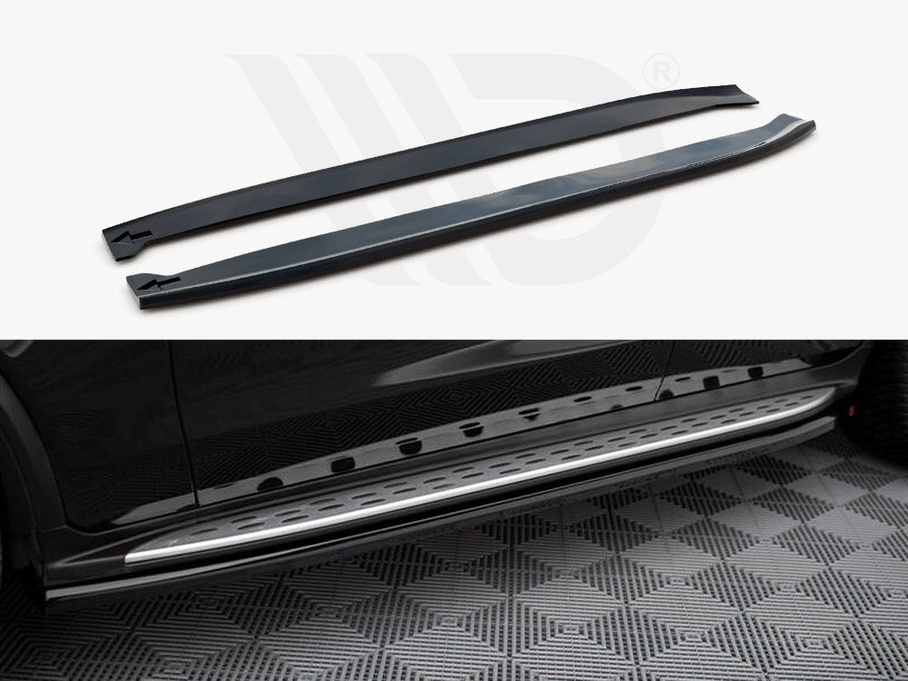 Side Skirts Diffusers Mercedes-AMG GLC 63 SUV / Coupe X253 / C253 - Wayside Performance 