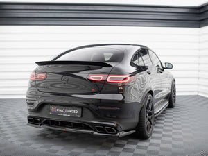 Central Rear Splitter (Vertical Bars) Mercedes-AMG GLC 63 Coupe C253 Facelift - Wayside Performance 