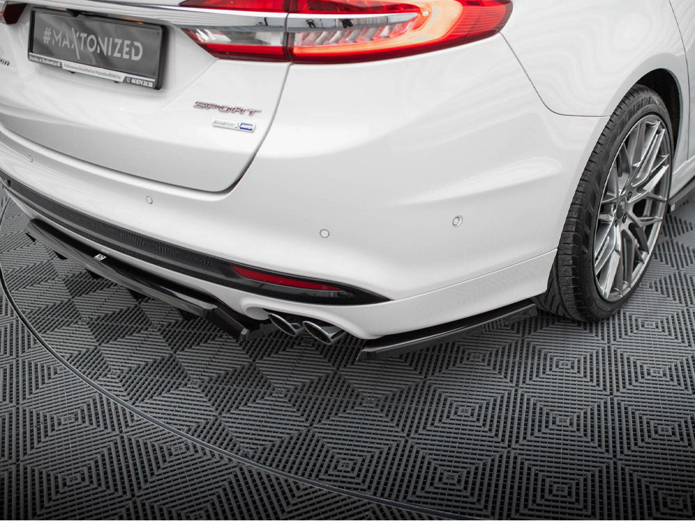 Rear Side Splitters Ford Mondeo Sport Mk5 Facelift / Fusion Sport Mk2 Facelift - Wayside Performance 