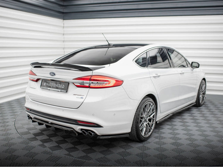 Rear Side Splitters Ford Mondeo Sport Mk5 Facelift / Fusion Sport Mk2 Facelift - Wayside Performance 