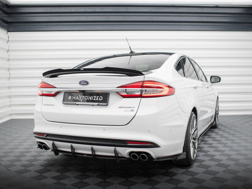 Street PRO Rear Diffuser Ford Mondeo Sport Mk5 Facelift / Fusion Sport Mk2 Facelift - Wayside Performance 