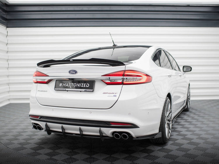Street PRO Rear Diffuser Ford Mondeo Sport Mk5 Facelift / Fusion Sport Mk2 Facelift - Wayside Performance 