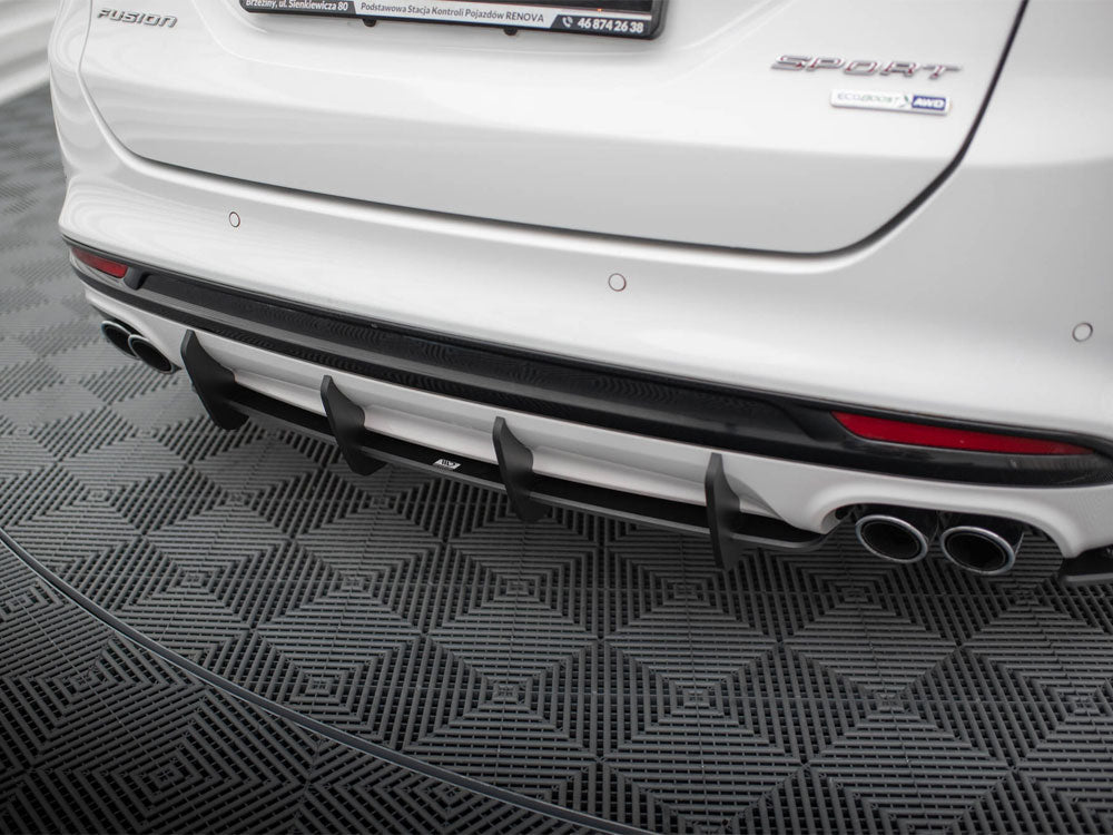 Street PRO Rear Diffuser Ford Mondeo Sport Mk5 Facelift / Fusion Sport Mk2 Facelift - Wayside Performance 