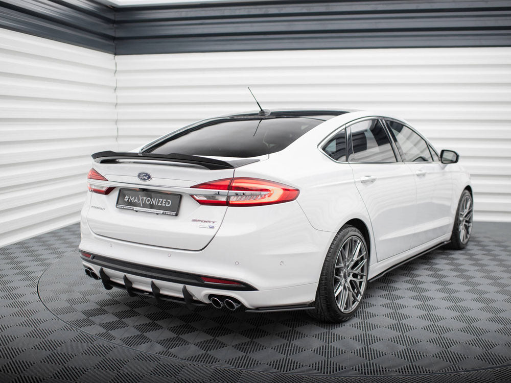 Street Pro Rear Side Splitters Ford Mondeo Sport Mk5 Facelift / Fusion Sport Mk2 Facelift - Wayside Performance 