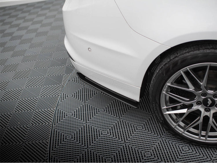 Street Pro Rear Side Splitters Ford Mondeo Sport Mk5 Facelift / Fusion Sport Mk2 Facelift - Wayside Performance 