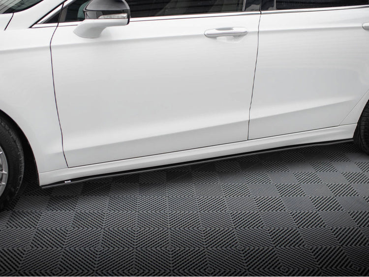 Street PRO Side Skirts Diffusers Ford Mondeo Sport Mk5 Facelift / Fusion Sport Mk2 Facelift - Wayside Performance 