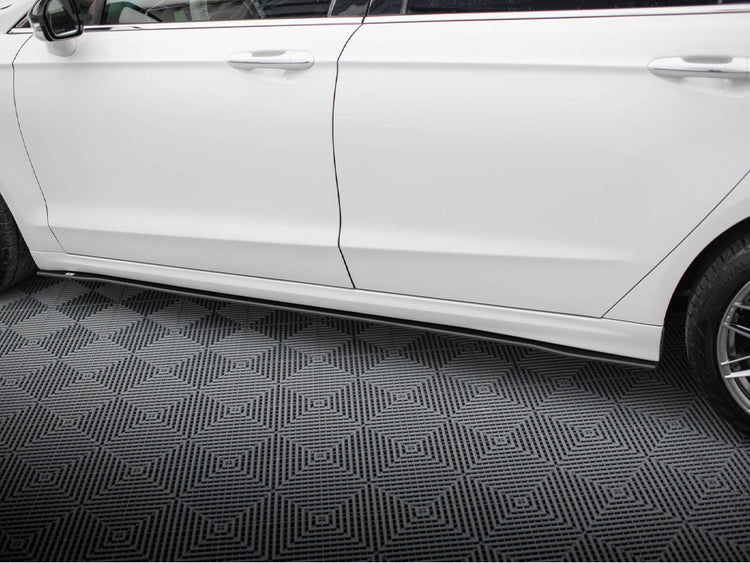Street PRO Side Skirts Diffusers Ford Mondeo Sport Mk5 Facelift / Fusion Sport Mk2 Facelift - Wayside Performance 