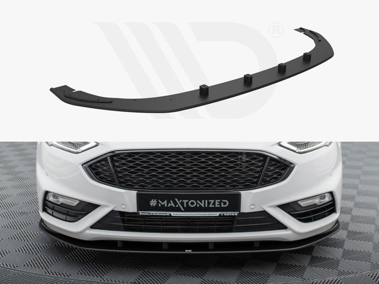 Street PRO Front Splitter Ford Mondeo Sport Mk5 Facelift / Fusion Sport Mk2 Facelift - Wayside Performance 