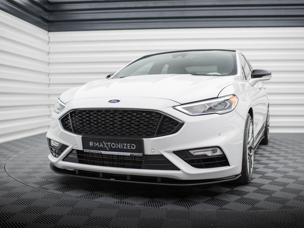 Street PRO Front Splitter Ford Mondeo Sport Mk5 Facelift / Fusion Sport Mk2 Facelift - Wayside Performance 