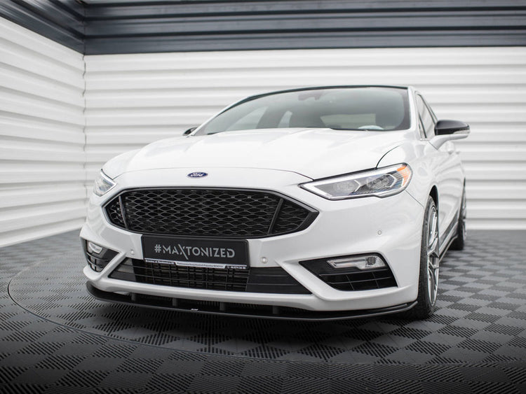 Street PRO Front Splitter Ford Mondeo Sport Mk5 Facelift / Fusion Sport Mk2 Facelift - Wayside Performance 
