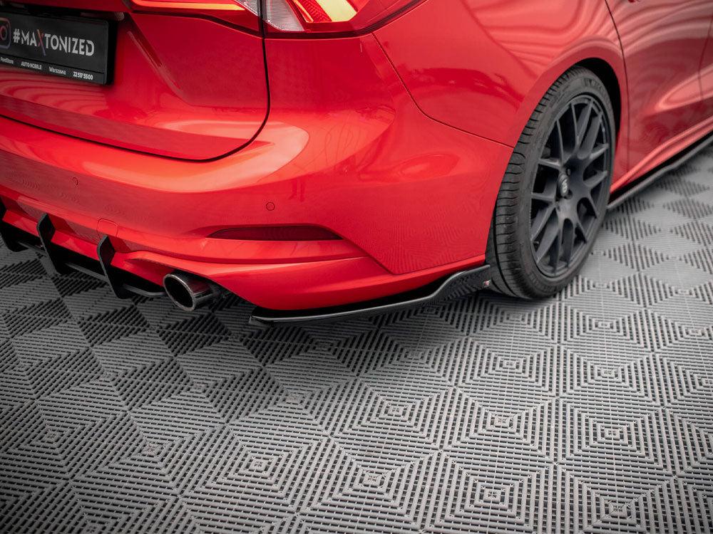 Rear Side Splitters V.6 Ford Focus Estate ST-Line Mk4 - Wayside Performance 
