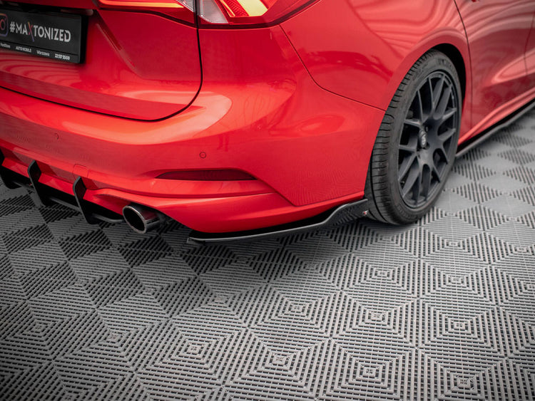 Rear Side Splitters V.6 Ford Focus Estate ST-Line Mk4 - Wayside Performance 