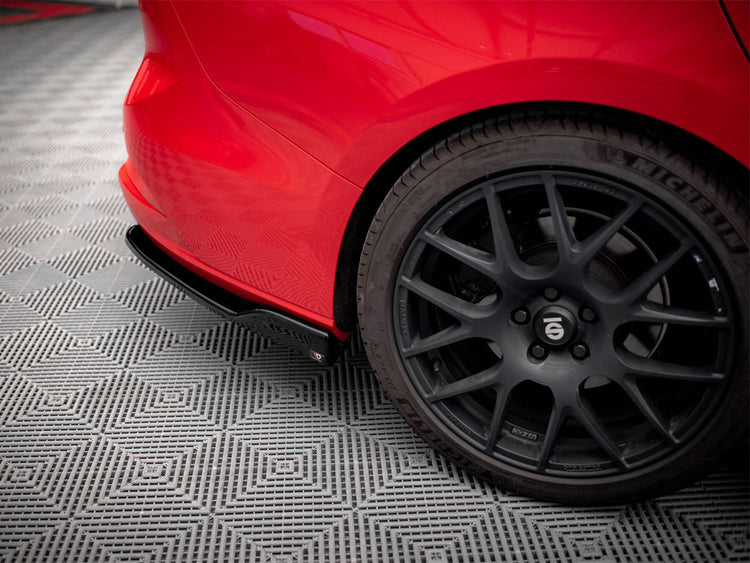 Rear Side Splitters V.6 Ford Focus Estate ST-Line Mk4 - Wayside Performance 