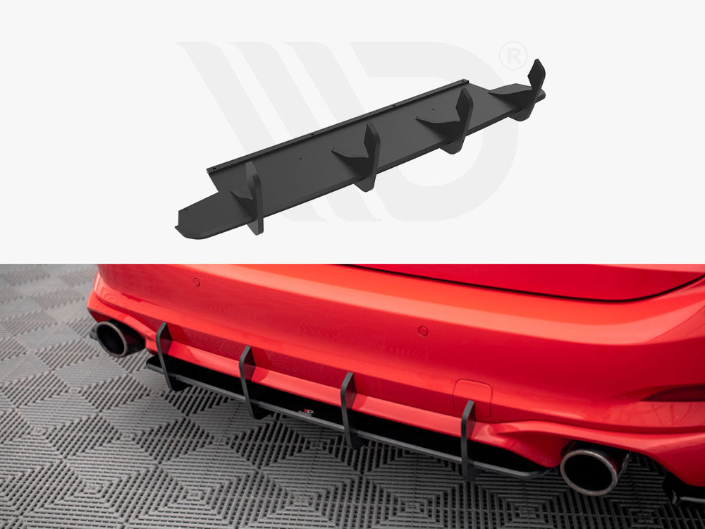 Street PRO Rear Diffuser Ford Focus Estate ST-Line Mk4 - Wayside Performance 