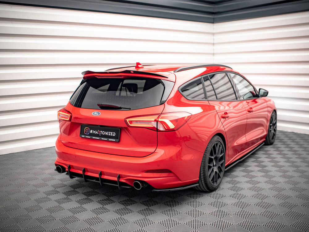 Street PRO Rear Diffuser Ford Focus Estate ST-Line Mk4 - Wayside Performance 