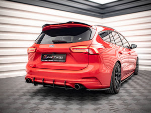 Street PRO Rear Diffuser Ford Focus Estate ST-Line Mk4 - Wayside Performance 
