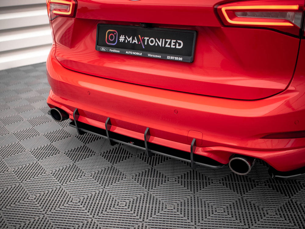 Street PRO Rear Diffuser Ford Focus Estate ST-Line Mk4 - Wayside Performance 