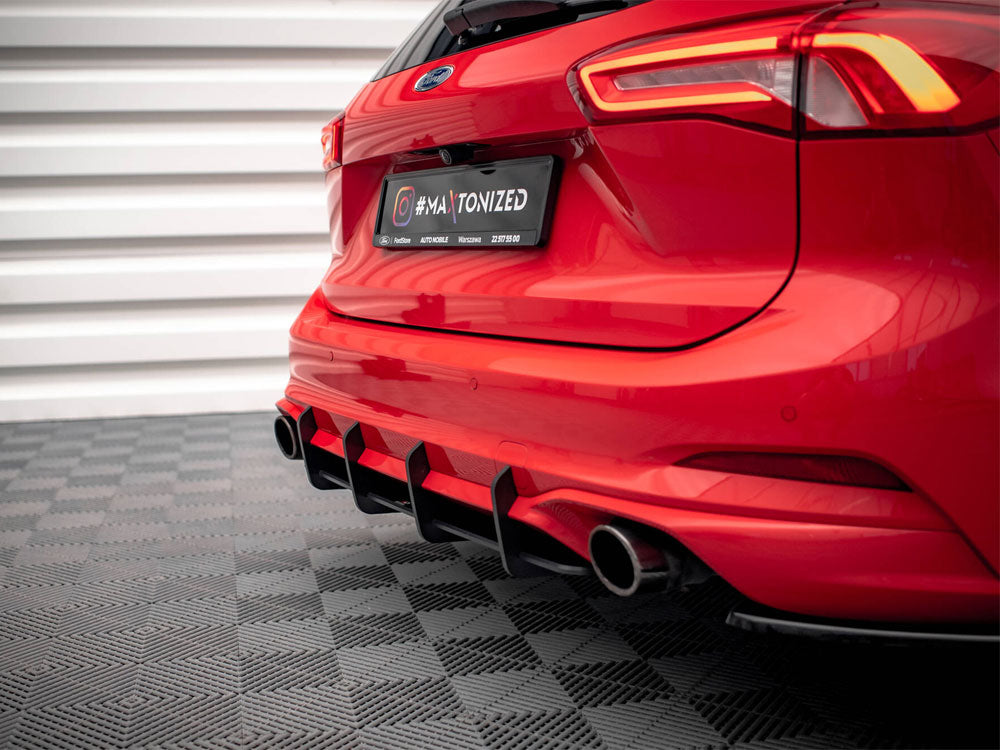 Street PRO Rear Diffuser Ford Focus Estate ST-Line Mk4 - Wayside Performance 
