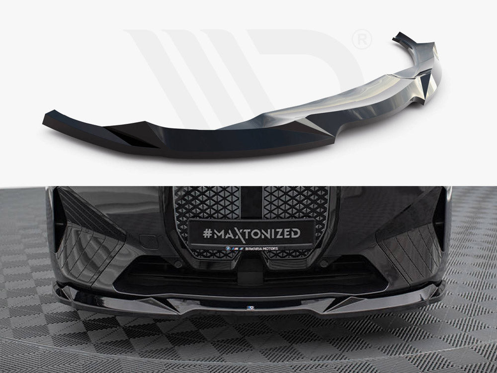 Front Splitter V.2 BMW iX M-Pack i20 - Wayside Performance 