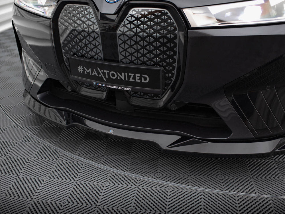 Front Splitter V.2 BMW iX M-Pack i20 - Wayside Performance 