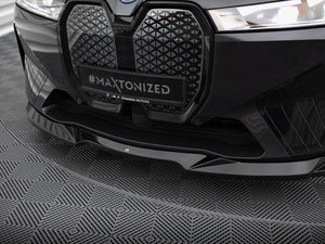 Front Splitter V.2 BMW iX M-Pack i20 - Wayside Performance 