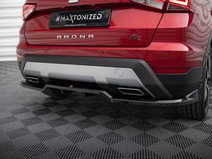Central Rear Splitter (Vertical Bars) Seat Arona FR Mk1 - Wayside Performance 