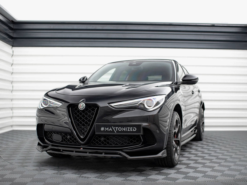 Front Splitter Alfa Romeo Stelvio Quadrifoglio Mk1 - Wayside Performance 