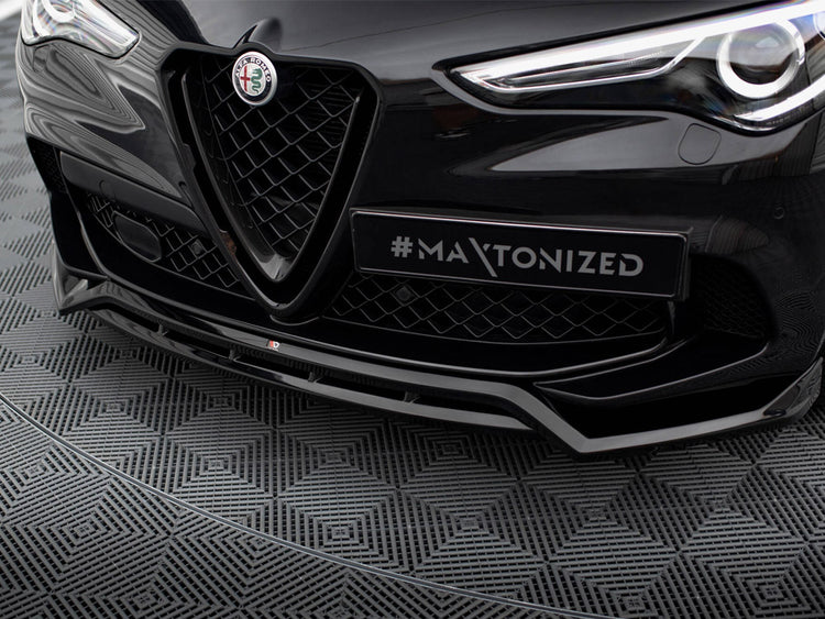 Front Splitter Alfa Romeo Stelvio Quadrifoglio Mk1 - Wayside Performance 