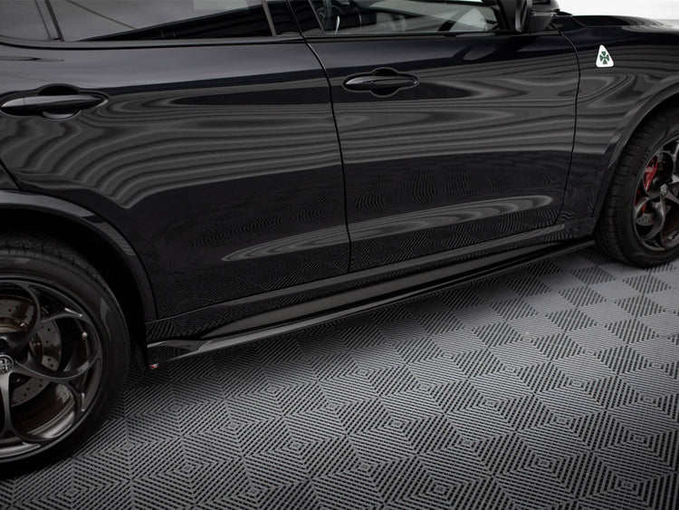 Side Skirts Diffusers Alfa Romeo Stelvio Quadrifoglio Mk1 - Wayside Performance 