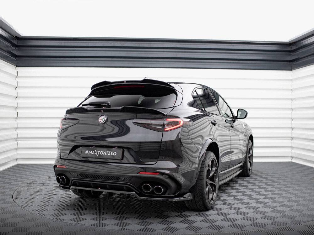 Upper Spoiler CAP 3D Alfa Romeo Stelvio Quadrifoglio Mk1 - Wayside Performance 