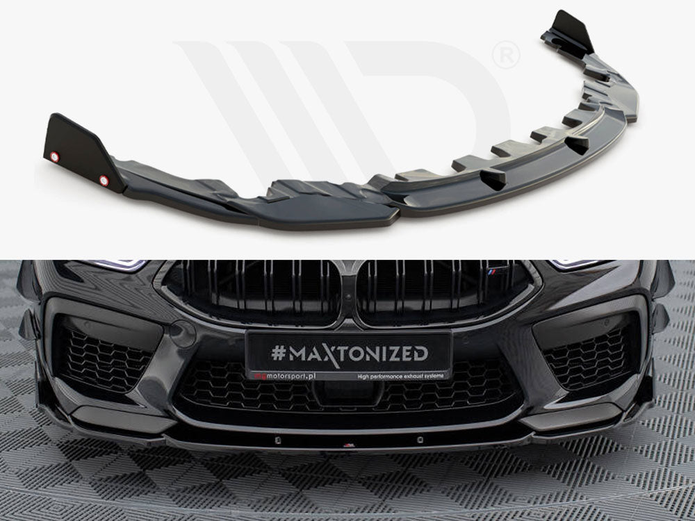 Front Splitter V.1 + Flaps BMW M8 Gran Coupe F93 - Wayside Performance 