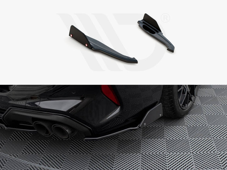 Rear Side Splitters V.1 + Flaps BMW M8 Gran Coupe F93 - Wayside Performance 