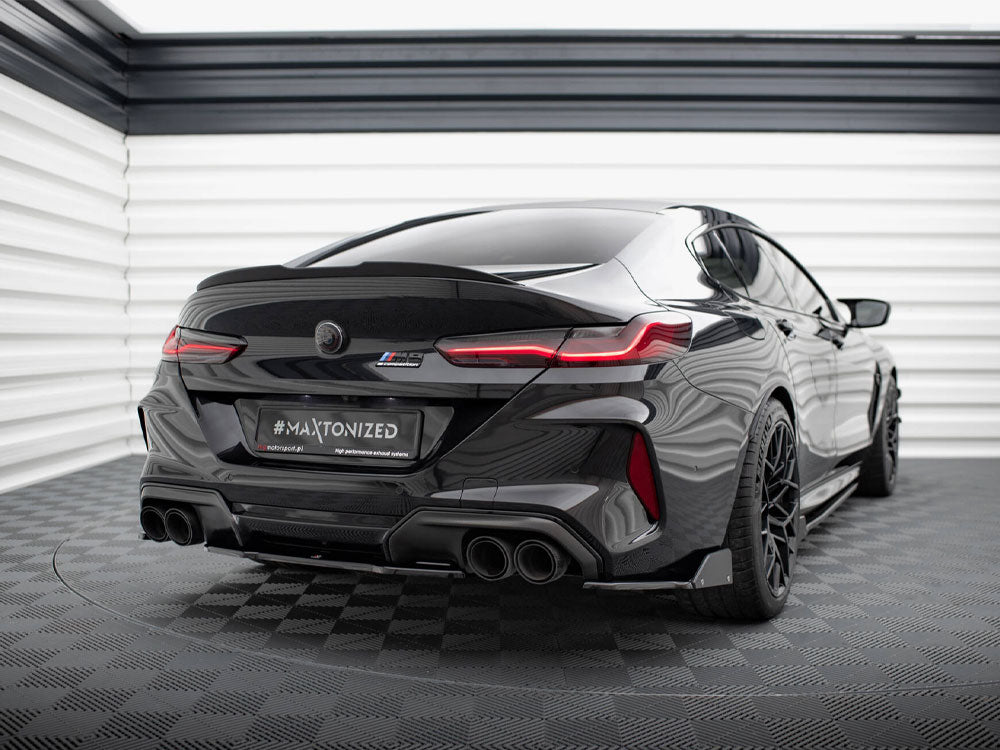 Rear Side Splitters V.1 + Flaps BMW M8 Gran Coupe F93 - Wayside Performance 