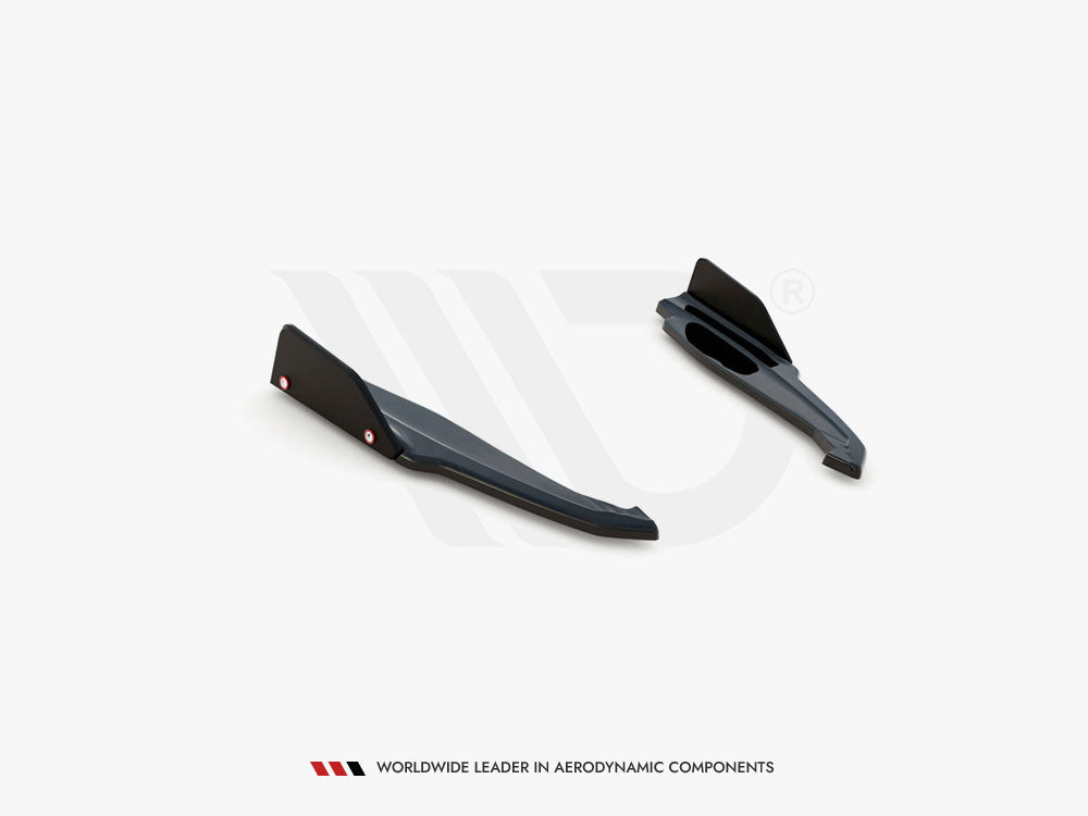 Rear Side Splitters V.1 + Flaps BMW M8 Gran Coupe F93 - Wayside Performance 
