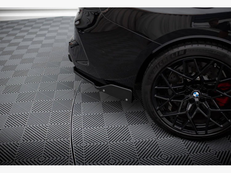 Rear Side Splitters V.1 + Flaps BMW M8 Gran Coupe F93 - Wayside Performance 