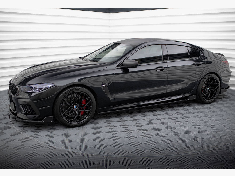 Side Skirts Diffusers V.1 + Flaps BMW M8 Gran Coupe F93 / 8 Gran Coupe M-Pack G16 - Wayside Performance 