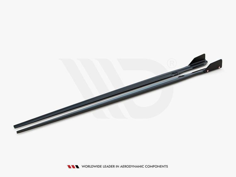 Side Skirts Diffusers V.1 + Flaps BMW M8 Gran Coupe F93 / 8 Gran Coupe M-Pack G16 - Wayside Performance 