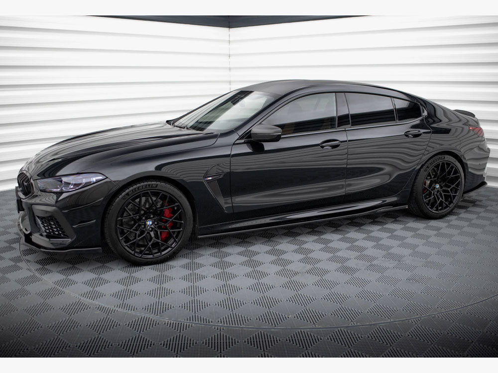 Side Skirts Diffusers V.2 BMW M8 Gran Coupe F93 / 8 Gran Coupe M-Pack G16 - Wayside Performance 