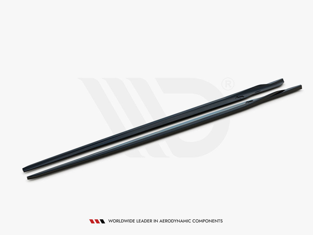 Side Skirts Diffusers V.2 BMW M8 Gran Coupe F93 / 8 Gran Coupe M-Pack G16 - Wayside Performance 