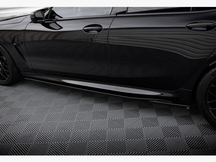 Side Skirts Diffusers V.2 BMW M8 Gran Coupe F93 / 8 Gran Coupe M-Pack G16 - Wayside Performance 