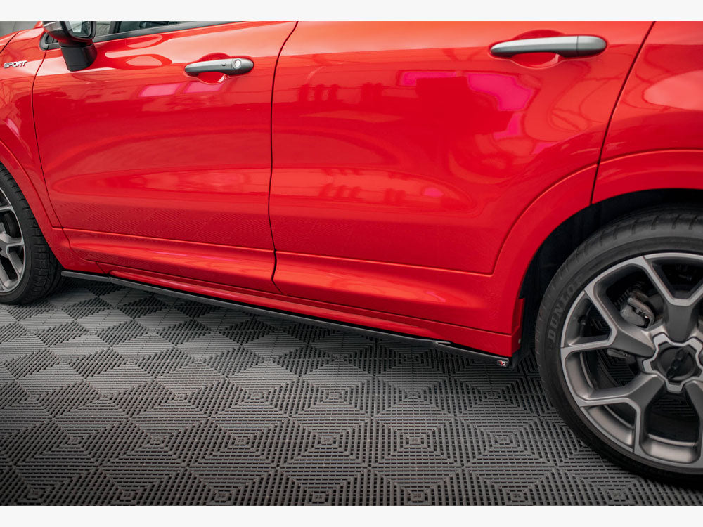 Side Skirts Diffusers Fiat 500X Sport Mk1 Facelift - Wayside Performance 
