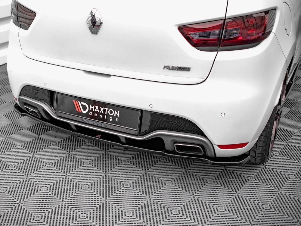 Central Rear Splitter (Vertical Bars) Renault Clio RS Mk4 - Wayside Performance 