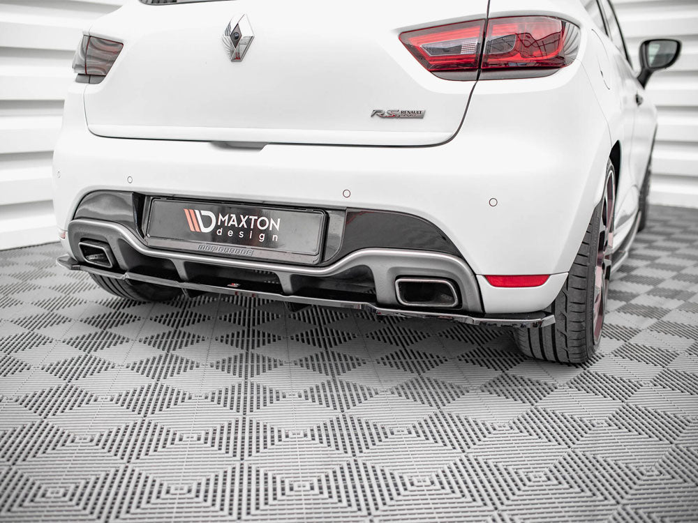 Central Rear Splitter (Vertical Bars) Renault Clio RS Mk4 - Wayside Performance 