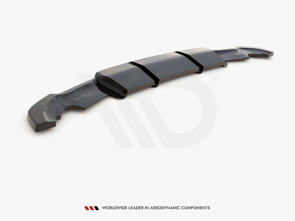 Central Rear Splitter (Vertical Bars) Renault Clio RS Mk4 - Wayside Performance 