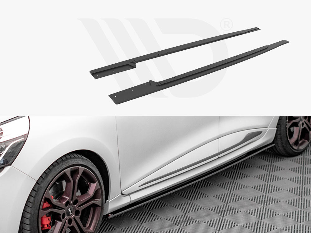 Street PRO Side Skirts Diffusers Renault Clio RS Mk4 - Wayside Performance 