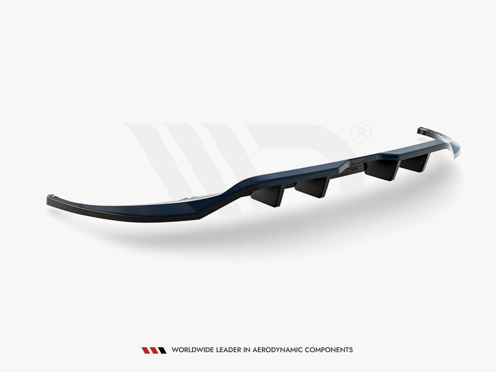 Central Rear Splitter (Vertical Bars) Volkswagen Tiguan R-Line Mk2 Facelift - Wayside Performance 