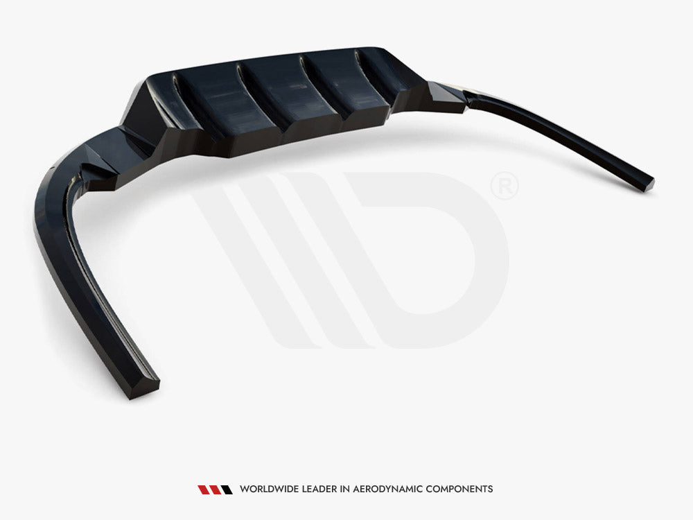 Central Rear Splitter (Vertical Bars) Ford Mondeo ST-Line Mk4 Facelift - Wayside Performance 