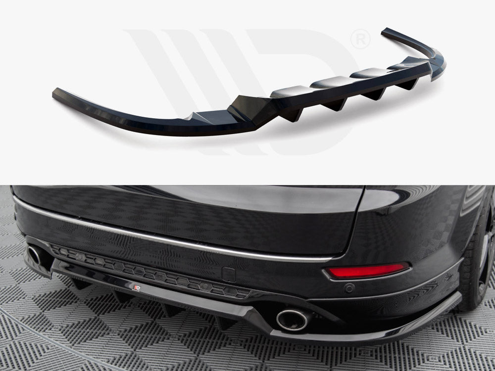 Central Rear Splitter (Vertical Bars) Ford Mondeo ST-Line Mk4 Facelift - Wayside Performance 