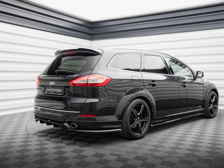 Central Rear Splitter (Vertical Bars) Ford Mondeo ST-Line Mk4 Facelift - Wayside Performance 